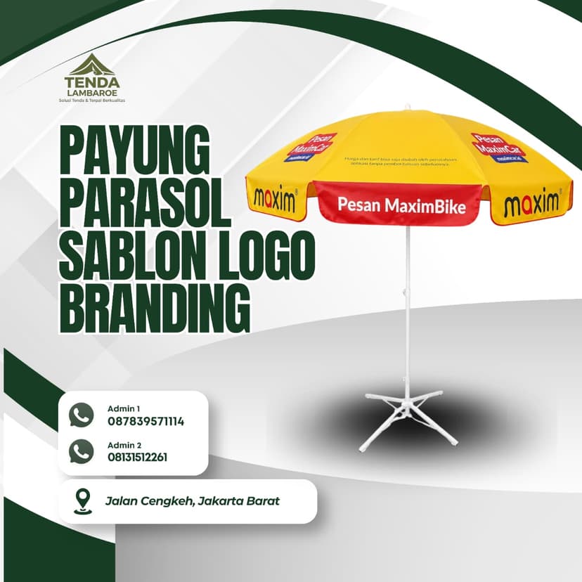 Payung Parasol Custom
