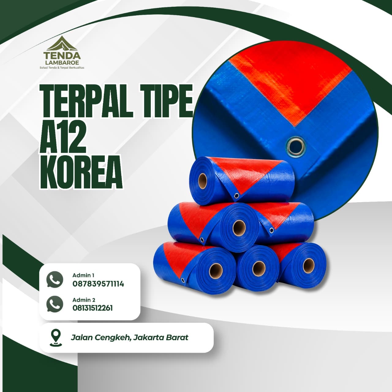 Terpal Tipe A12 Korea